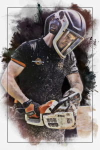 Houtsculptuurkunstenaar Jeroen Boersma